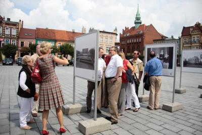 Międzynarodowa wizyta na wrzesińskim rynku