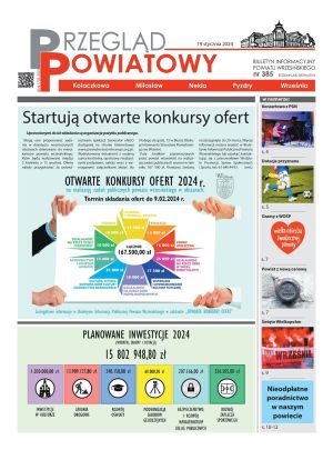 Przegląd Powiatowy nr 385 - styczeń 2024 - 01