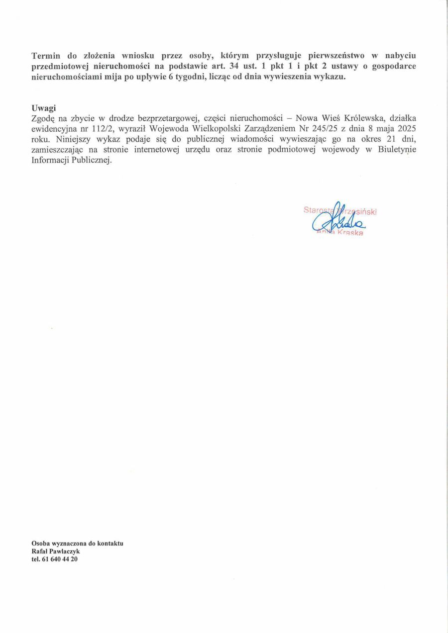 Wykaz - Nowa Wieś Królewska - dz. 112_2 (2)
