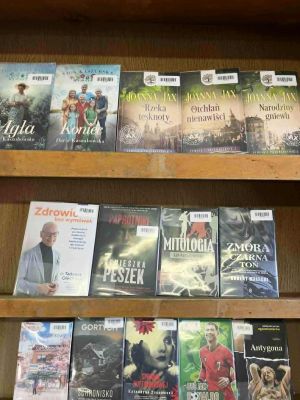 Wystawa książek w ZSP