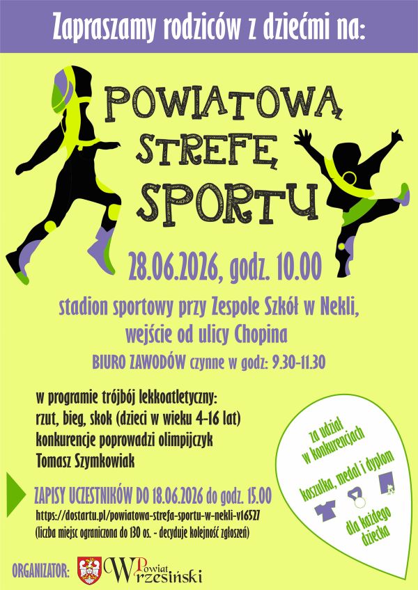 Powiatowa Strefa Sportu 2026 - Nekla