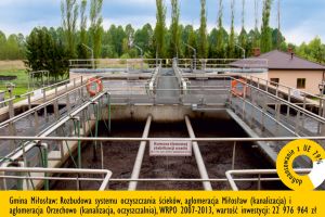 Gmina Miłosław: Rozbudowa systemu oczyszczania ścieków