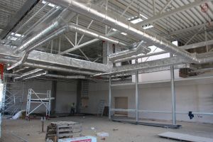Instalacje w budynku B02 - maj 2018