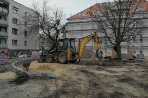 Prace związane z zagospodarowaniem terenu - kwiecień 2019