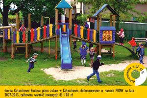 Gmina Kołaczkowo: Budowa placu zabaw w Kołaczkowie
