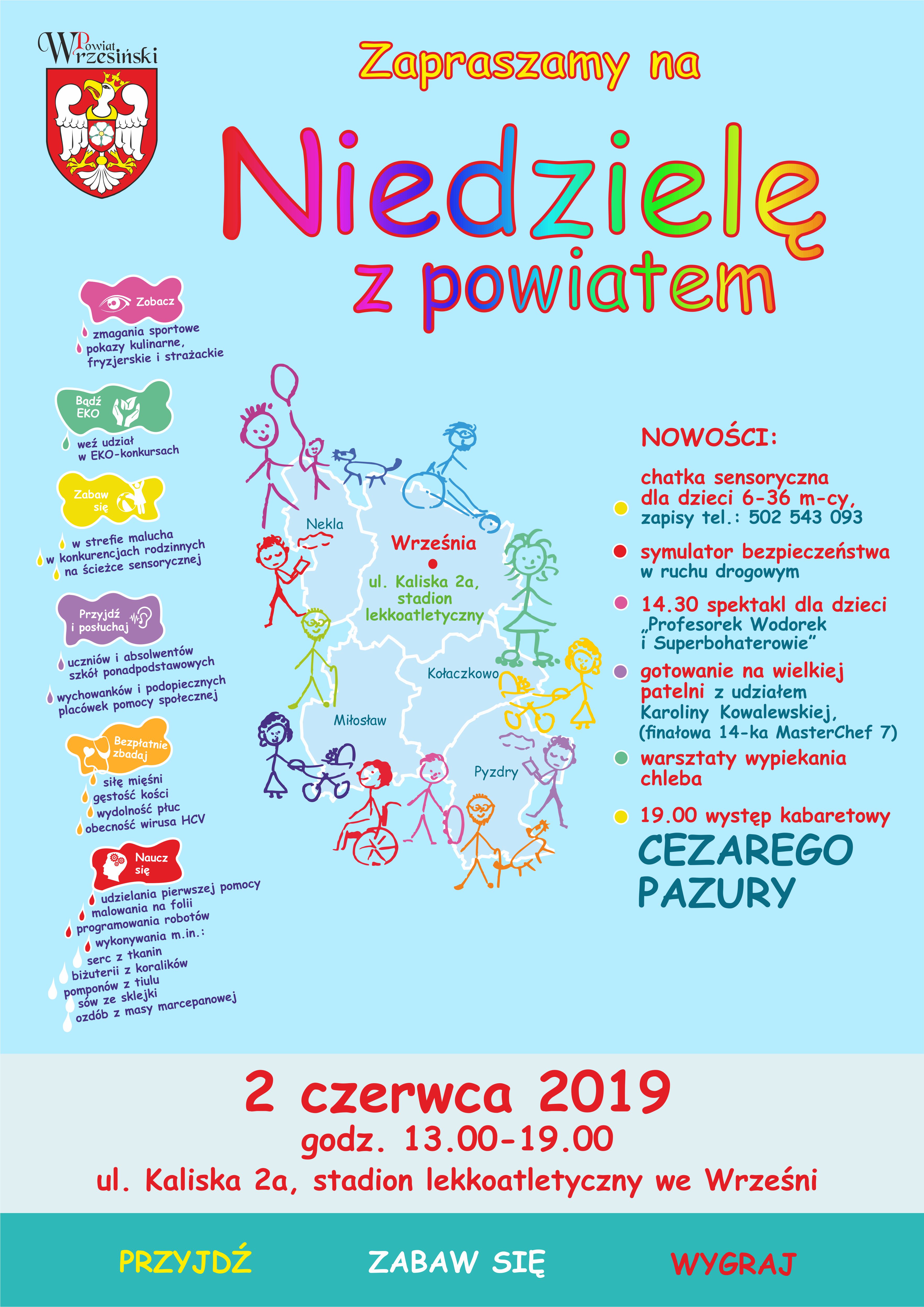 NIEDZIELA z powiatem 2019 - plakat do druku