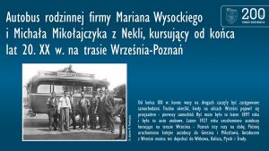 Autobus rodzinny firmy Mariana Wysockiego