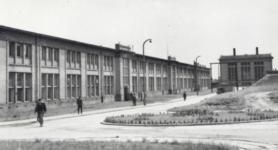 Budynki ZWG Tonsil około połowy lat 60. XX w. fot. Muzeum Regionalne we Wrześni
