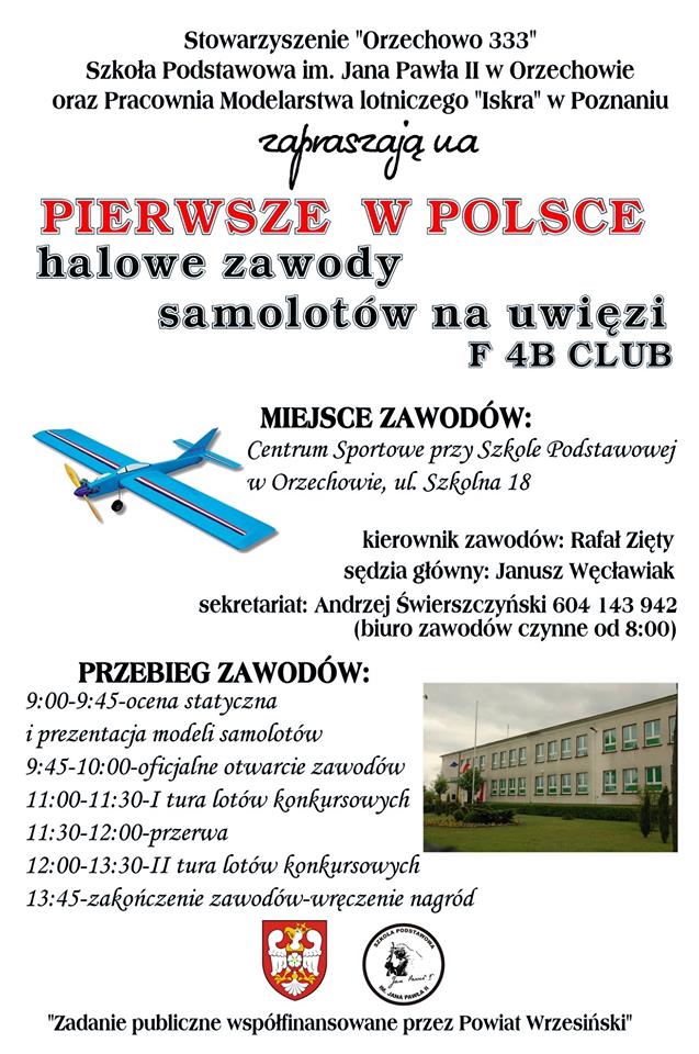 Halowe zawody samolotów na uwięzi