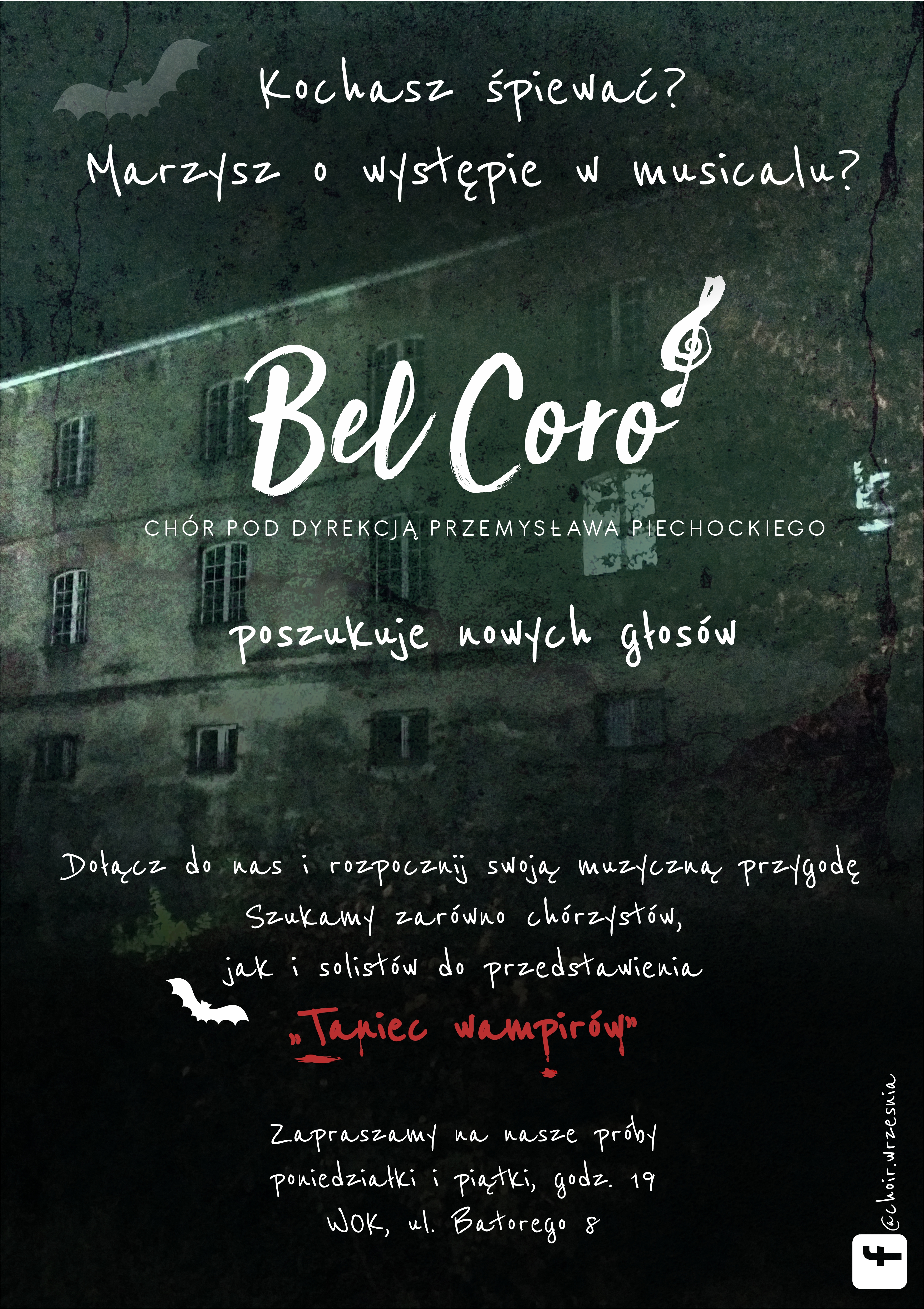 Nabór do chóru Bel Coro