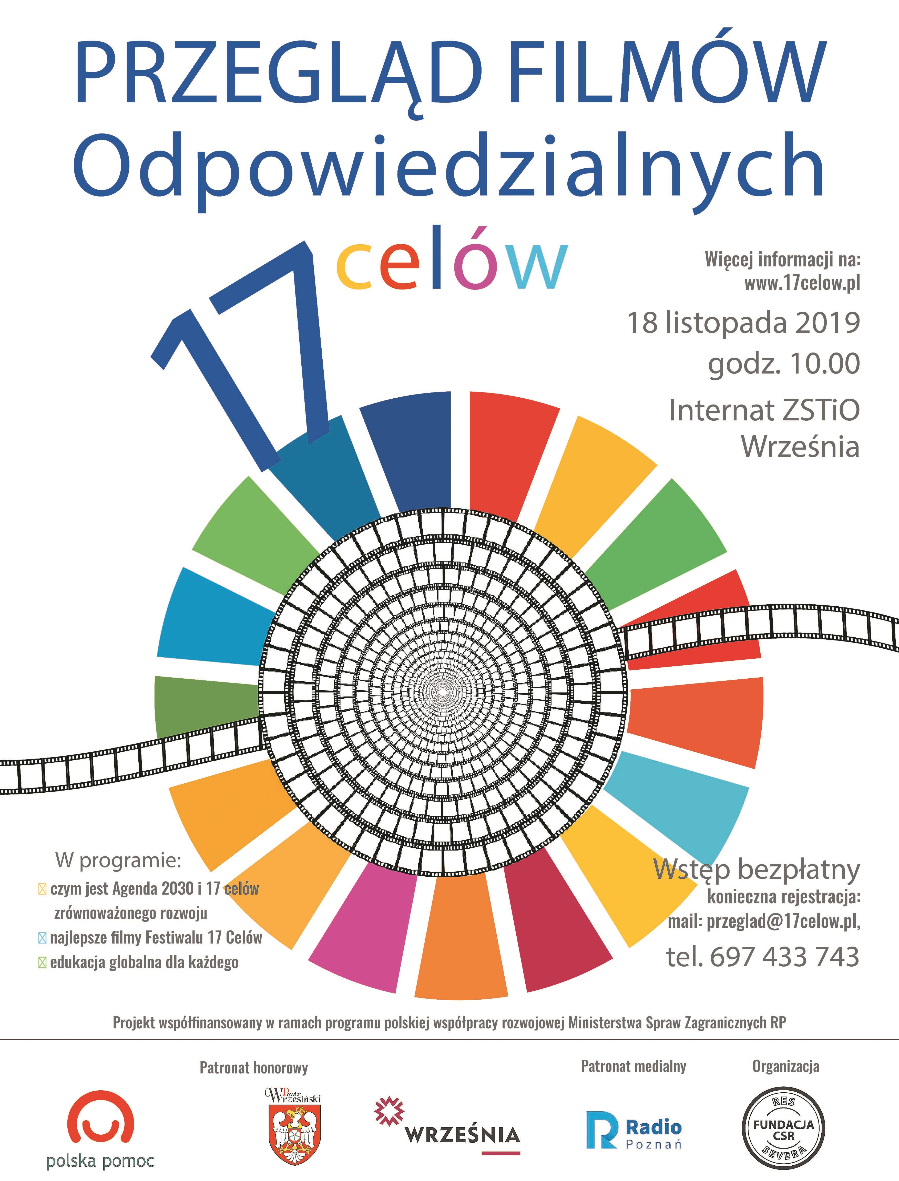 PRZEGLĄD FILMÓW ODPOWIEDZIALNYCH 17 CELÓW