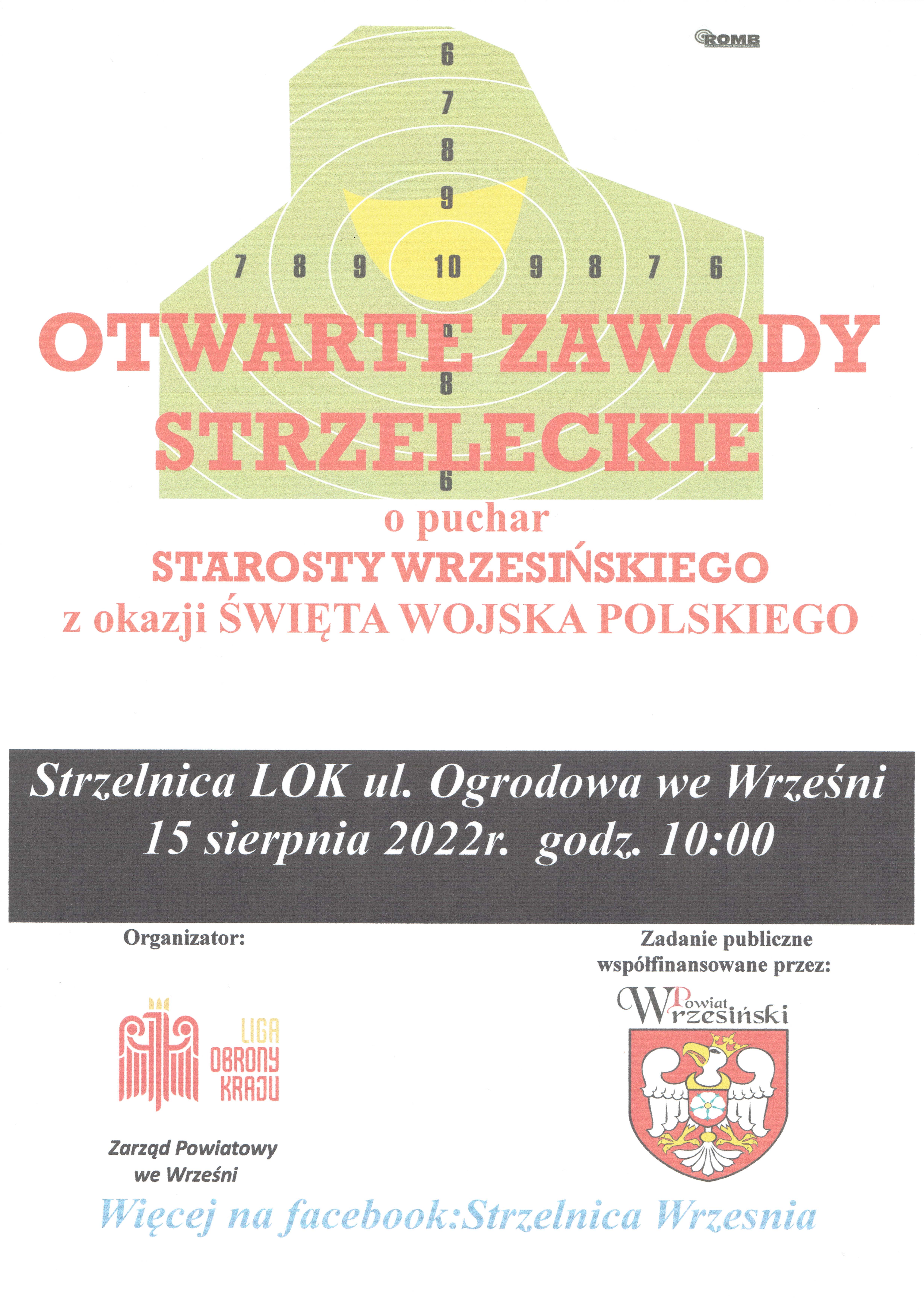 Plakat zawodów