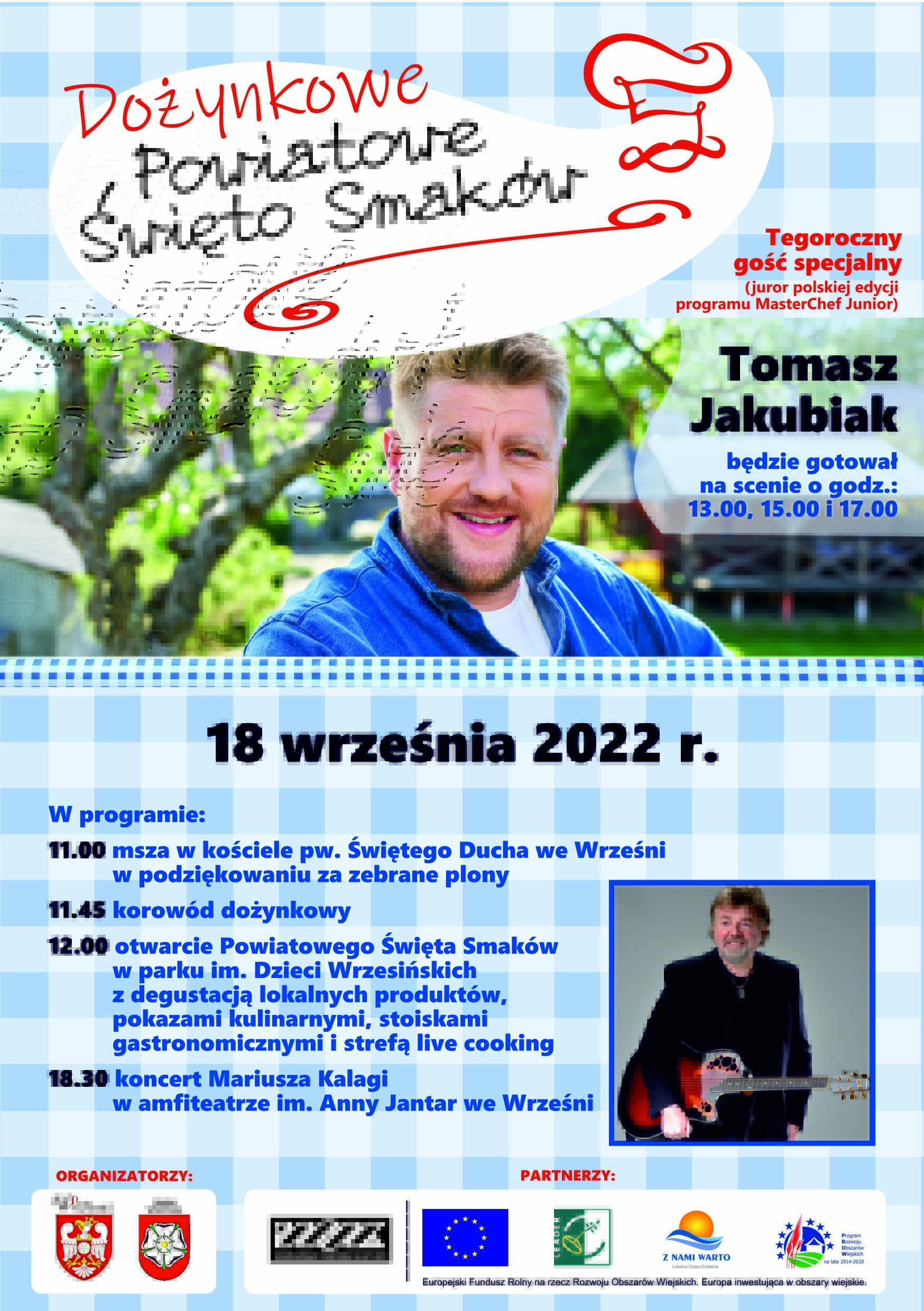 Powiatowe Święto Smaków - plakat