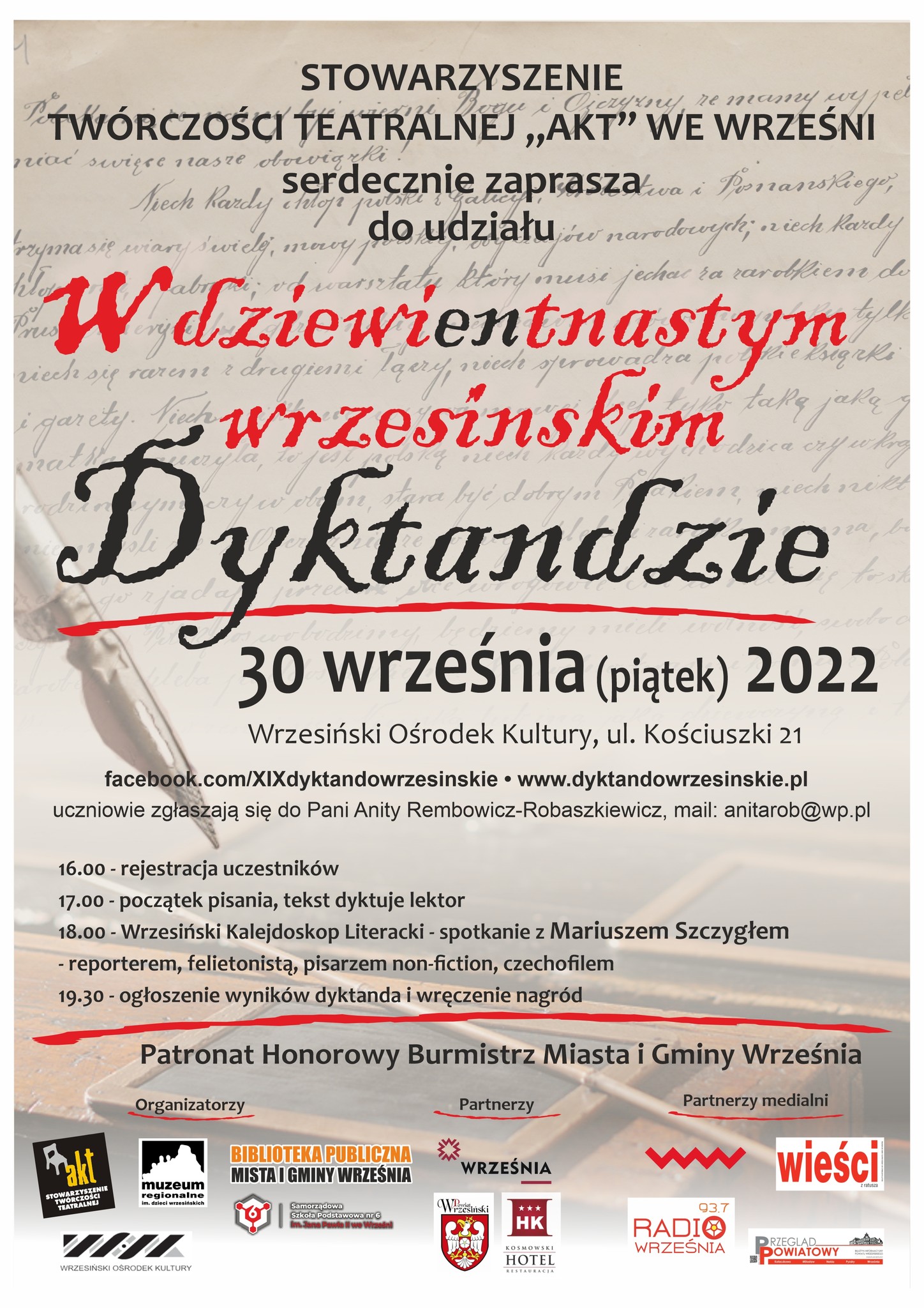 Plakat wydarzenia