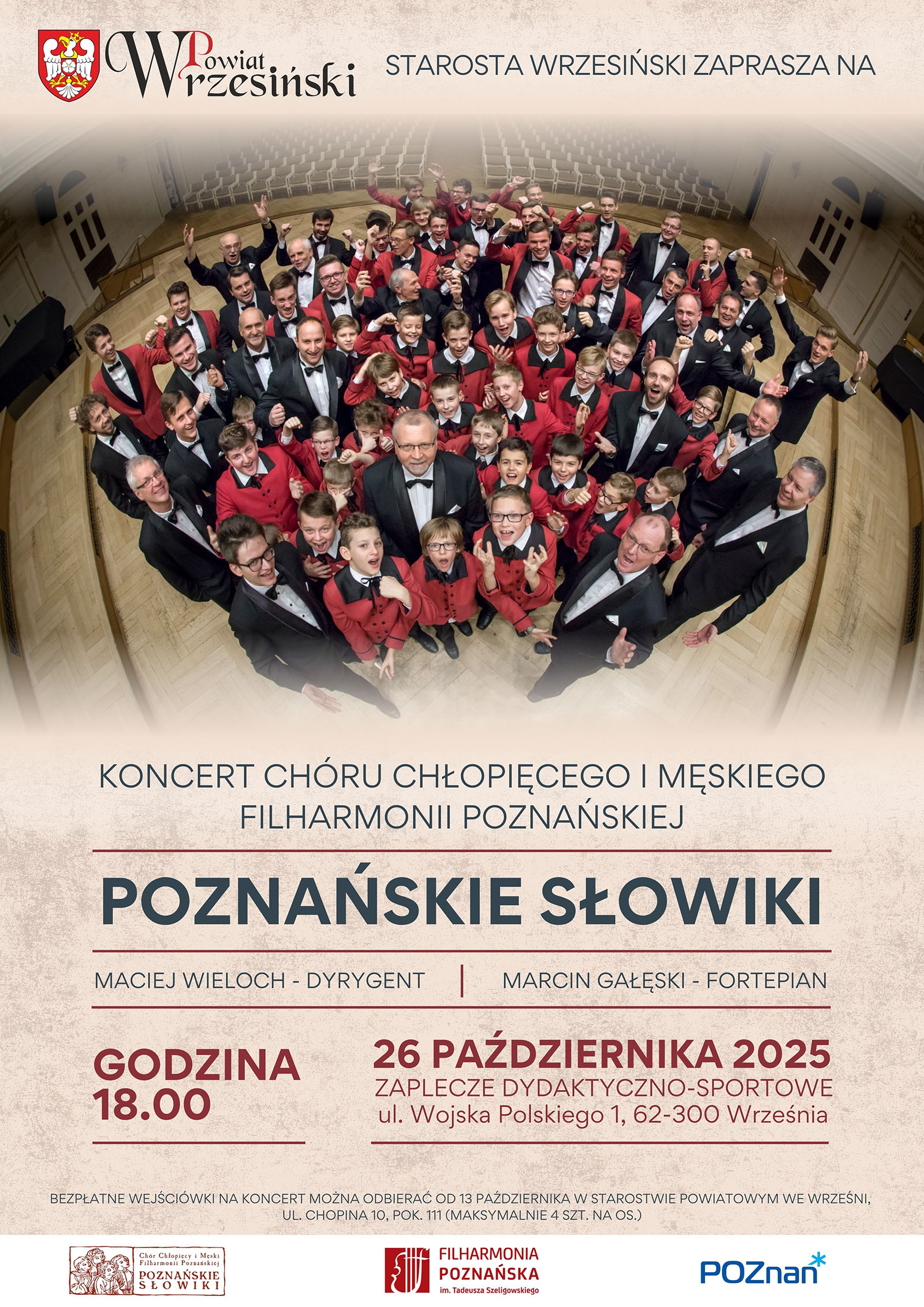 Poznańskie Słowiki - plakat