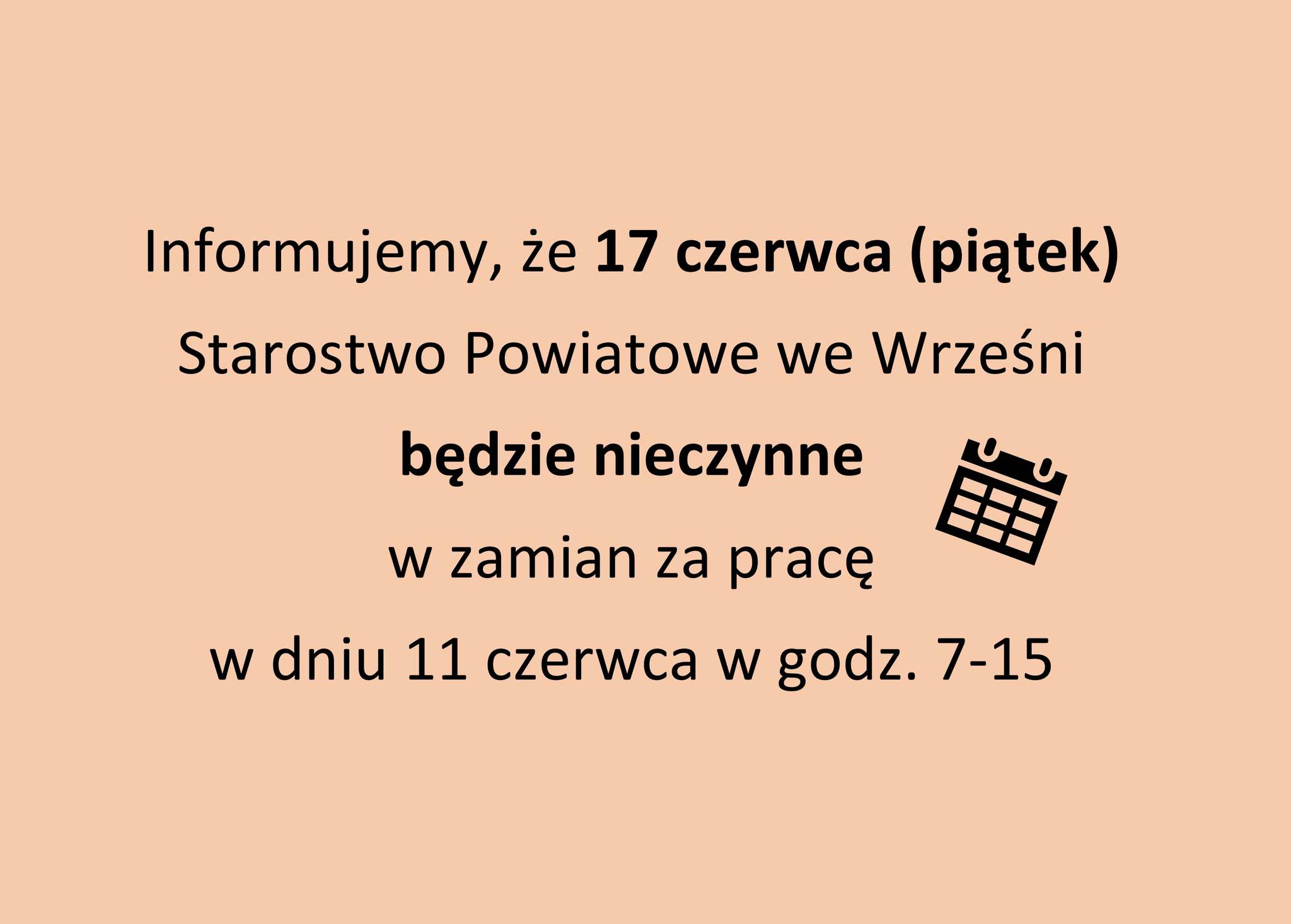 zmiana organizacji czasu pracy