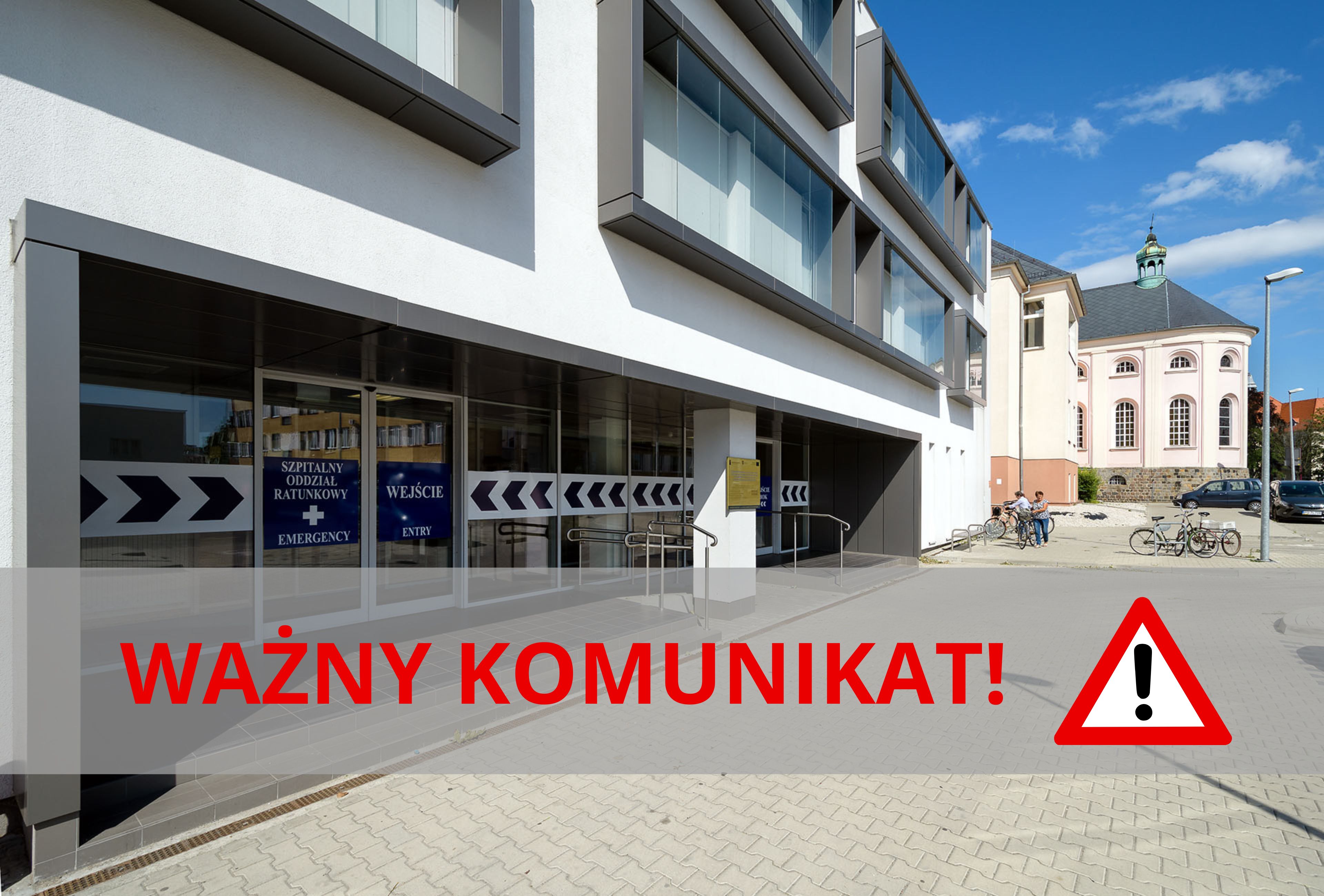 Aktualny komunikat dotyczący wody w Szpitalu Powiatowym we Wrześni