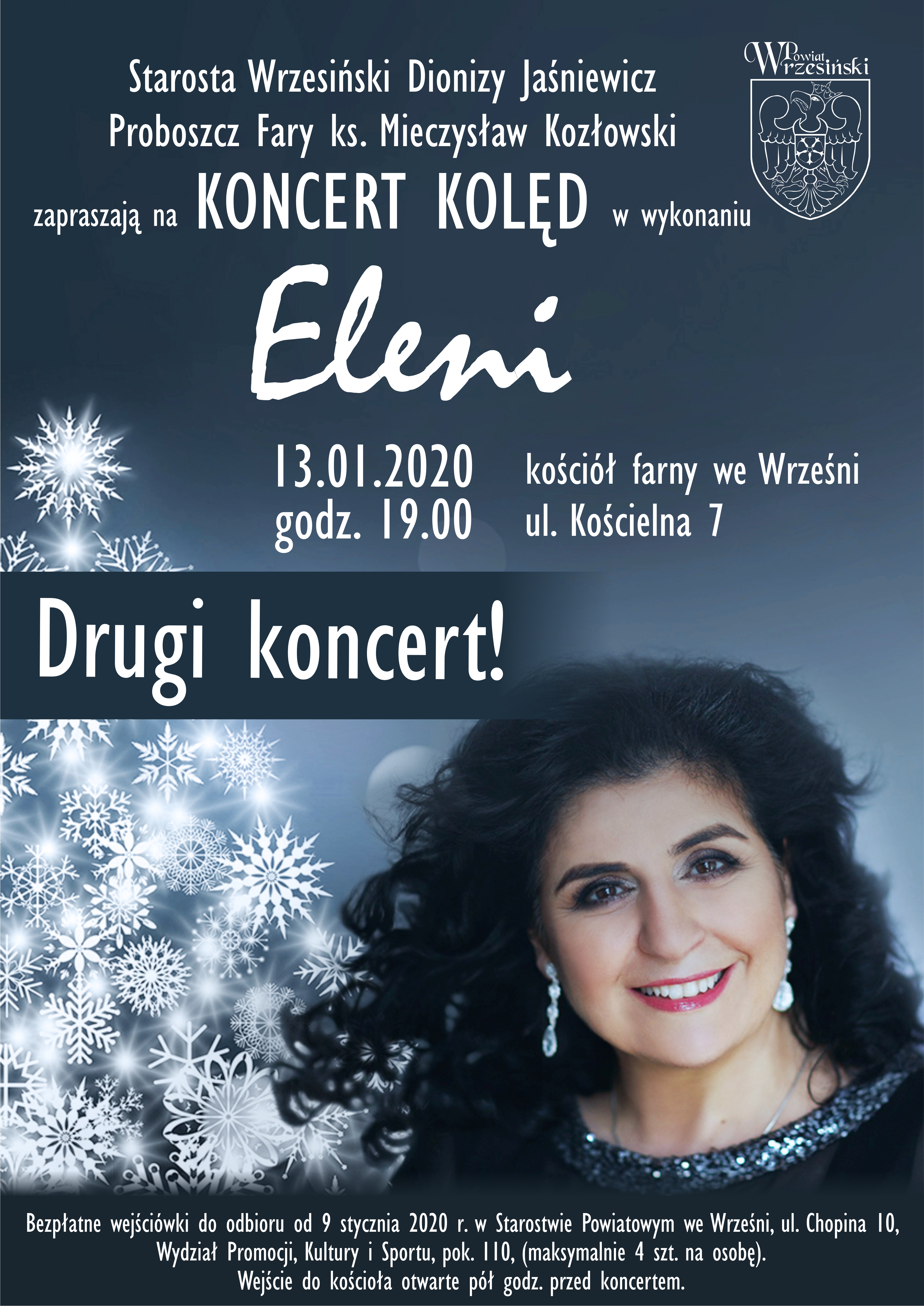 Koncert kolęd w wykonaniu Eleni