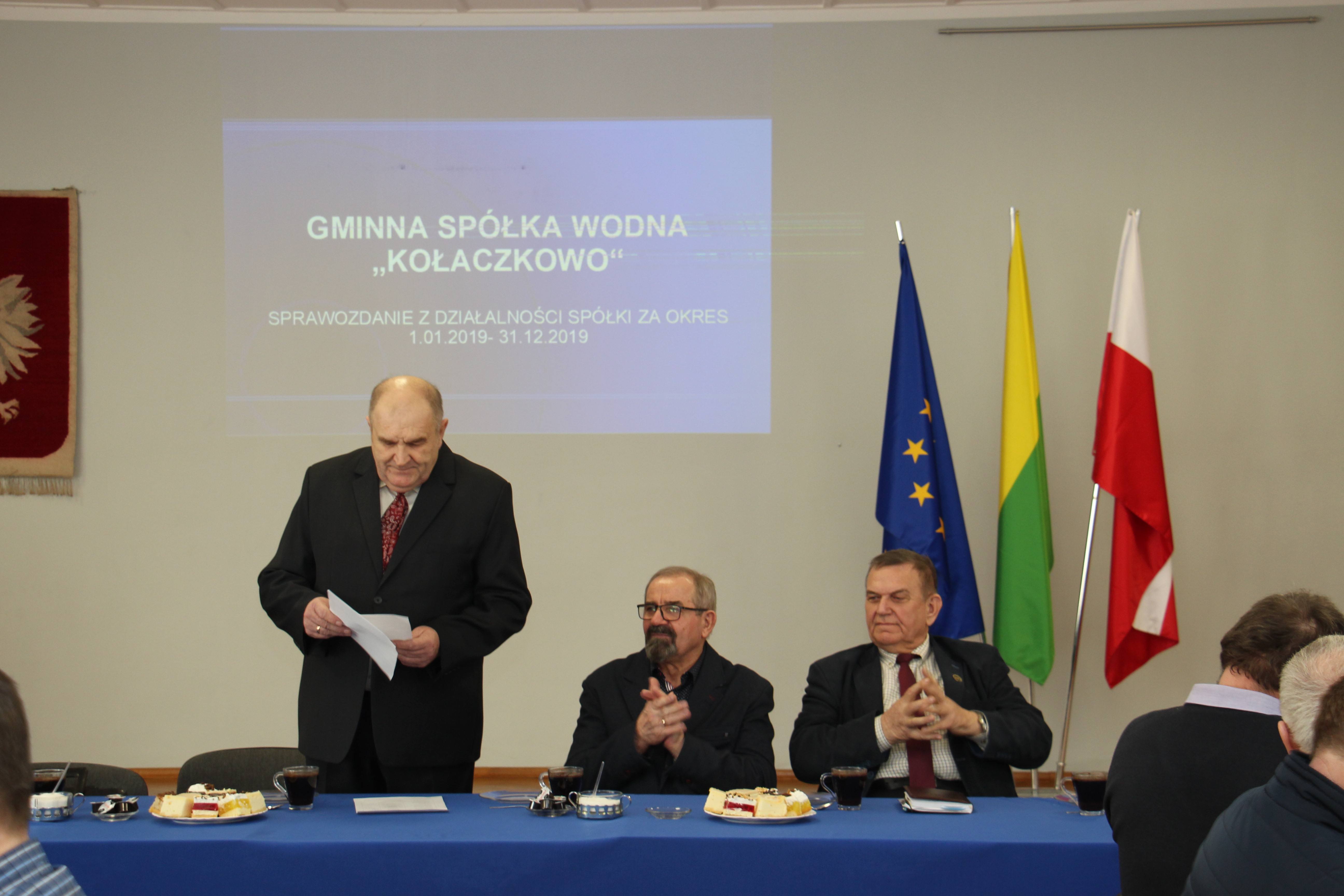 Z posiedzenia spółki wodnej